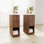 Table de bout étroite, ensemble de 2, petite table d'appoint avec tiroir arqué, table de bout d'appoint Skinny pour les petits espaces