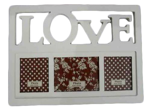 Cadre photo en bois love Zahoruiko
