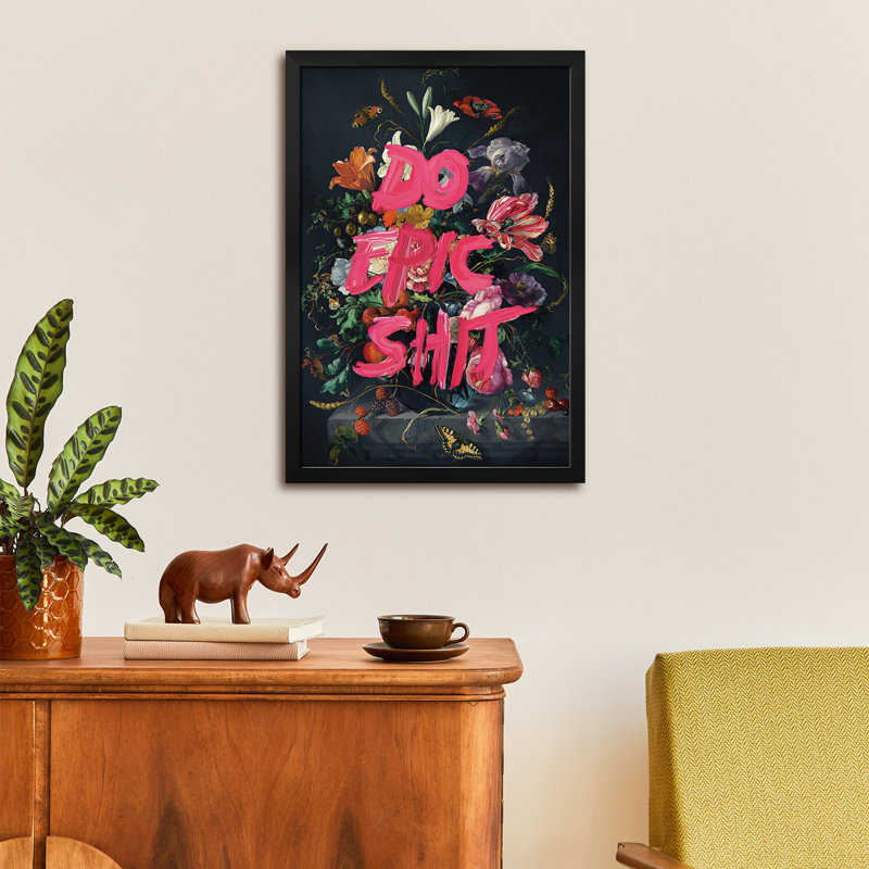 Affiche «Do Epic Shit» par Jonas Loose, H 32 po x l 24 po