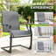 Ensemble de 2 chaises de patio pour l'extérieur