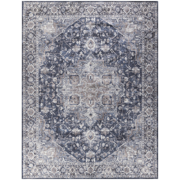 Persian Machine Washable Area Rug