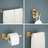 Granville 4-Piece Bath Set 18 in. Towel Bar w/ Extender Toilet Paper Holder Towel Holder Towel Hook-98715604