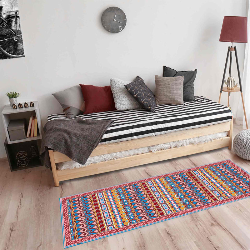 Cassini Geometric Indoor Doormat, 68 x 180 cm