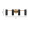 Meuble-lavabo à quatre lumières Zentro-125544852-125544851