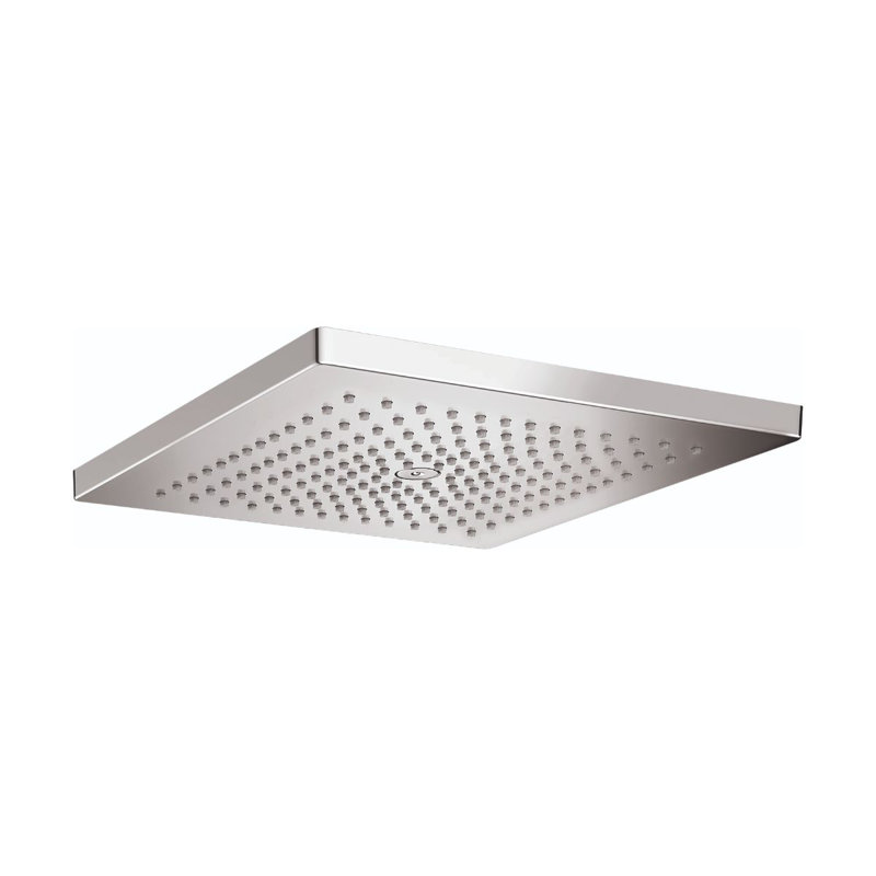 hansgrohe Raindance E Showerhead 300 1-Jet, 2.5 GPM, 1.8 GPM, Chrome