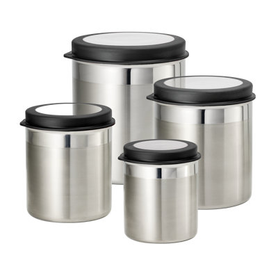 4 Piece Kitchen Canister Set
