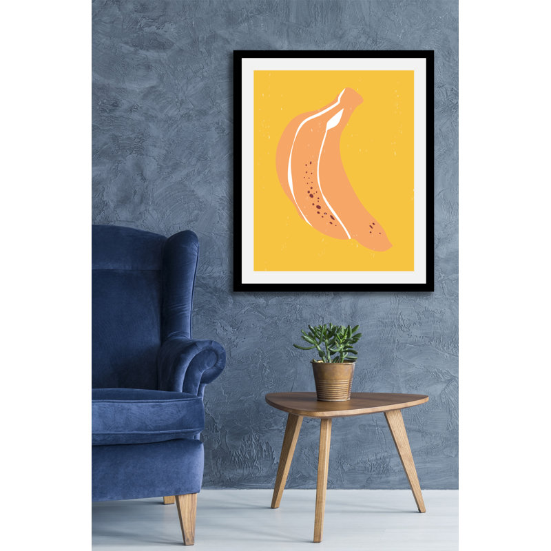 Banana Dream - Single Picture Frame Print, 70cm H x 50cm W