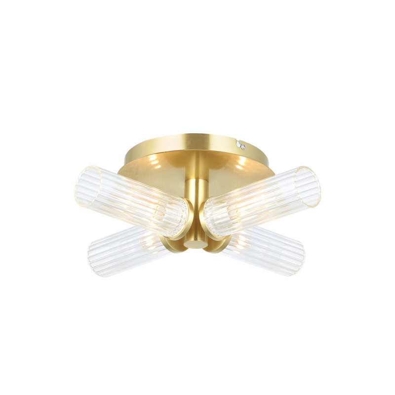 Ash 4-Light Semi Flush Mount