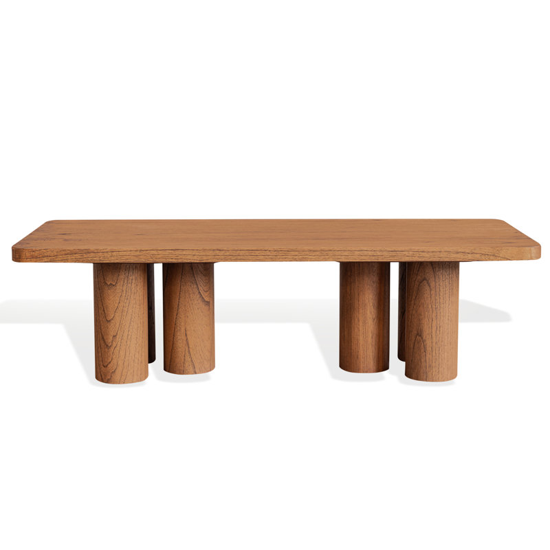 Kathalina Solid Wood Coffee Table, Natural