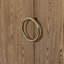 Desserte deux portes latte - 46 po