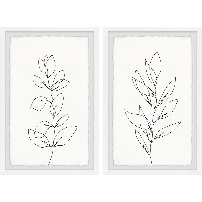 «Where Leaves Blossom Diptych», H 36 po x l 24 po