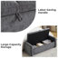 Banc de rangement surdimensionné de style moderne-1292326740