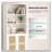 Bookcase with Rattan Doors,5 Tier Storage Wood Shelves-1435169592