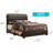 Champetre Vegan Leather Standard Bed-1701746722-1701746727