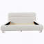 Lit tapissier contemporain Curve-Shaped Design