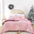 Grand flocon de neige rose et gris est en rupture de stock