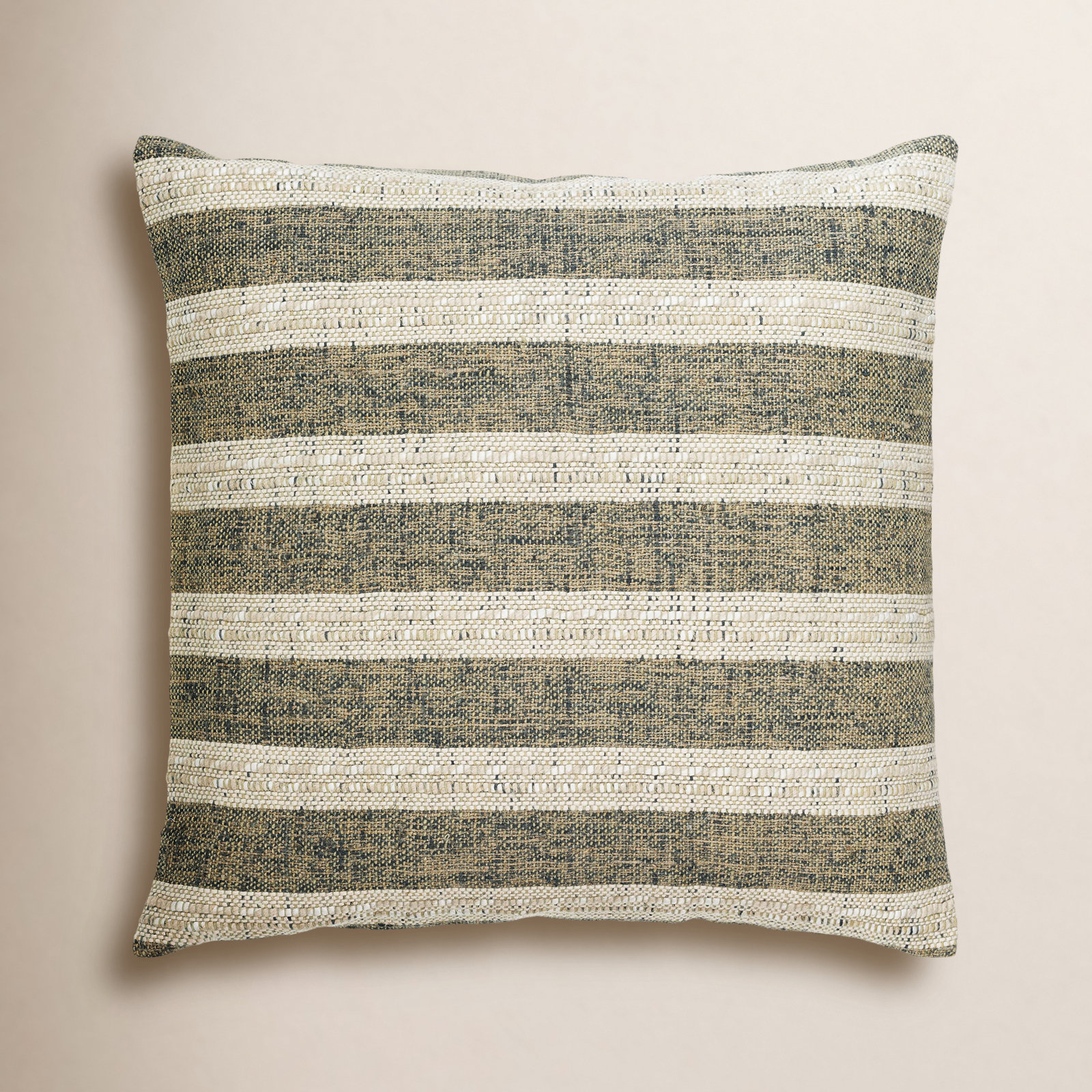 Zandra Throw Pillow, 22" x 22", Square, Polyester/Polyfill