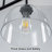 Modern 3-Light 39.37" Linear Kitchen Island Chandelier With Clear Glass Shades-1271548379