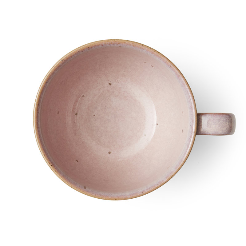 Minerals Set Of 4 Jumbo Mugs, Rose Quartz