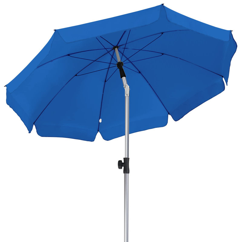180cm Balcony Parasol, Blue