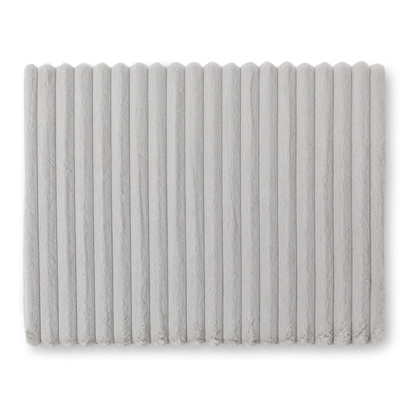 Rainha? -Plush Foam Dorm Headboard -, Gray
