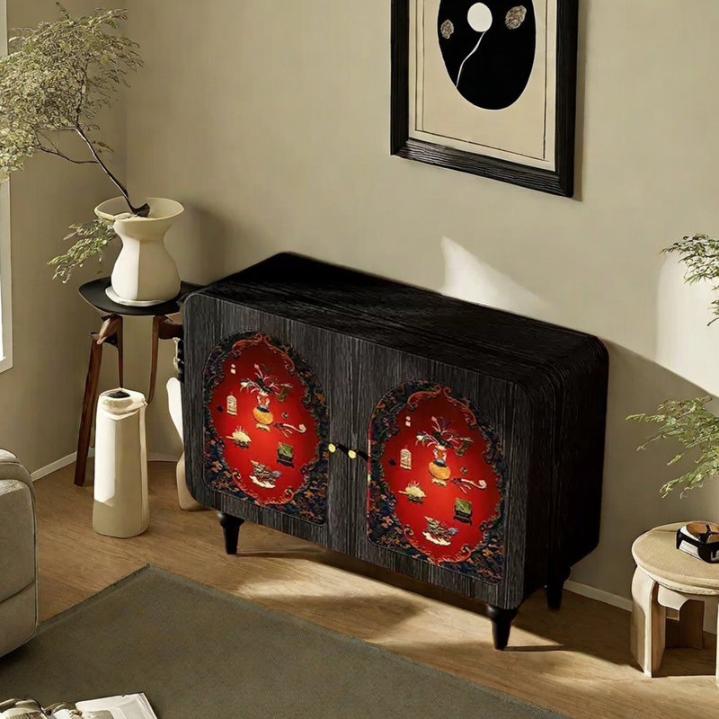 Armoire en bois massif amplement spacieuse