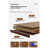 Rotating Bookshelf With Drawer, 360 Display 5 Tier Corner Bookshelf For Small Space, Floor Standing Bookcase Storage Rack, Wood Narrow Book Shelf Organizer For Bedroom, Living Room (WALNUT)-610084610-610084636