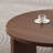 Light luxury high-grade black walnut tea table