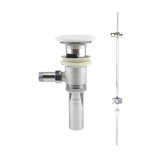 Lever Faucet Fitting Assembly Drain Stopper Bathroom Sink Drain