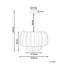Amellia 1 - Light Natural Novelty Pendant