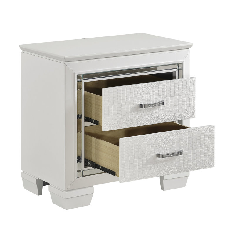 Oscar 28'' W Nightstand, White