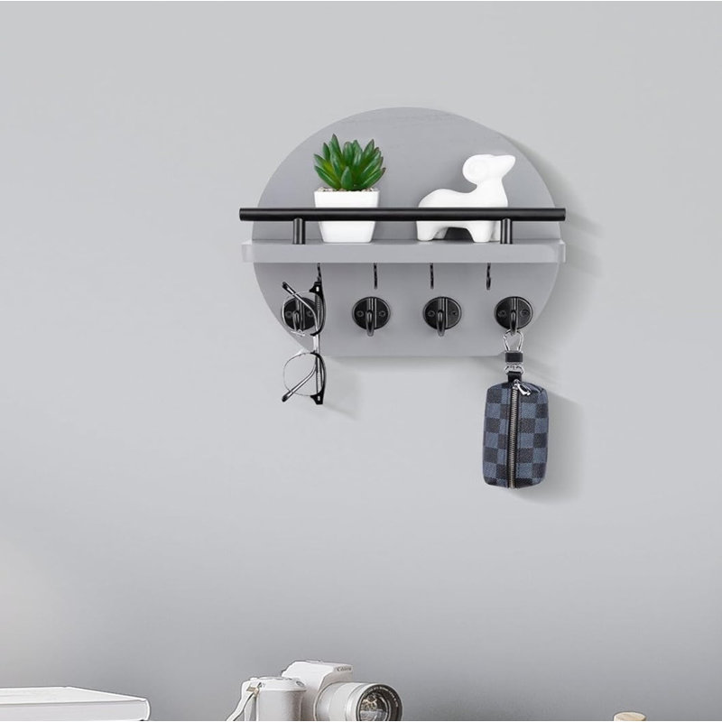 Coat Rack, Gray/Black