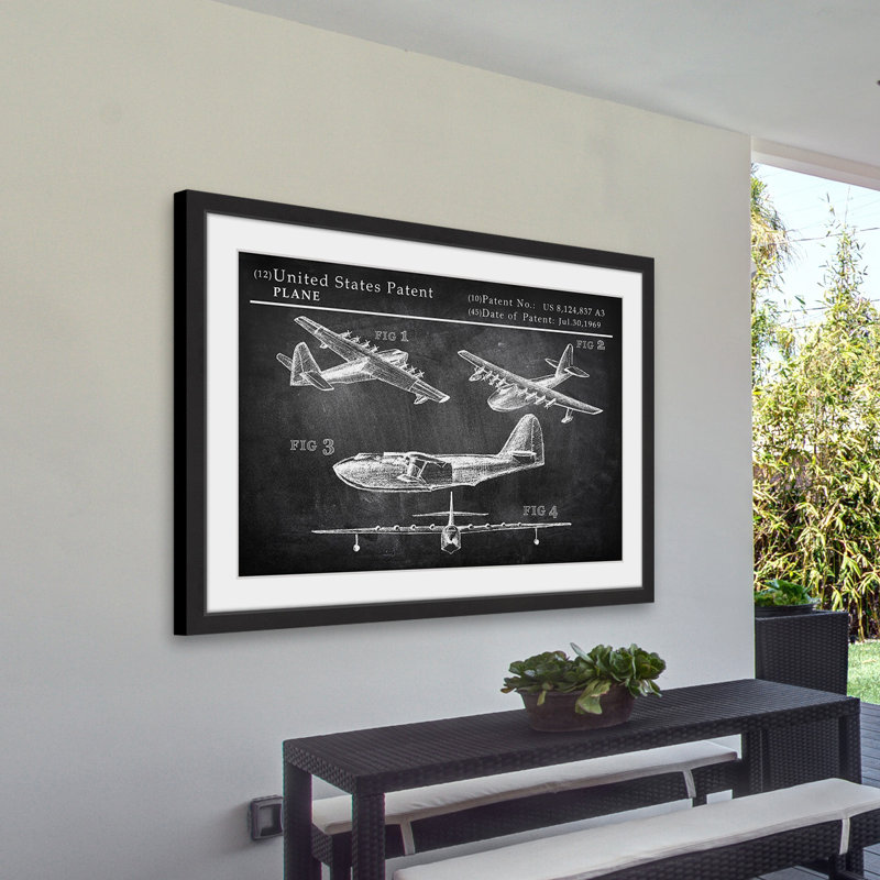 Single Picture Frame Print, 61cm H x 91cm W x 3.81cm D