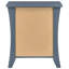 Table de chevet avec 2 tiroirs et tablettes ouvertes-1568360440