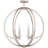 6 - Light Dimmable Globe Chandelier-1054373263