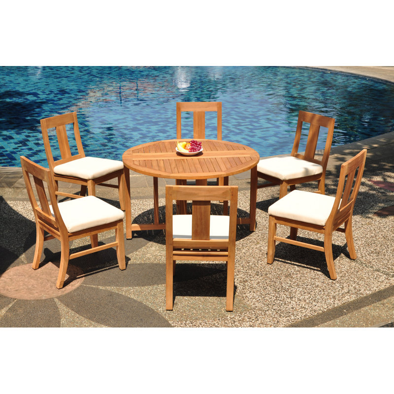Osborne Outdoor - Piece Teak Dining Set, 6