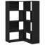 Corner Bookcase Tier Corner Bookshelf Storage Cabinet Engineered Wood
