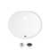 STYLISH Horizon Cool 19-1/2"L White Oval Undermount Bathroom Sink