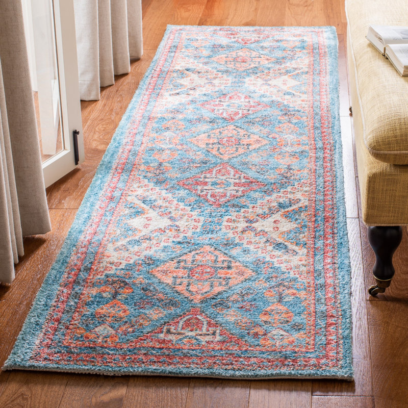 Bottrell Hand Loomed Performance Oriental Rug, Runner 2'3" x 8'