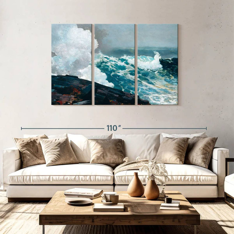 Gillard Northeaster, 48" H x 74" W