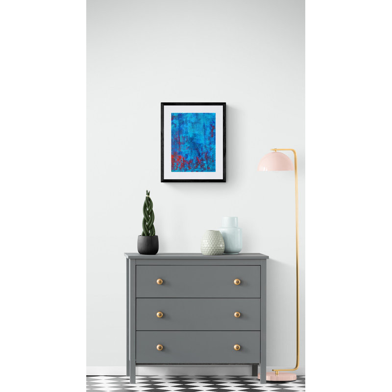 Waterfall Print by Drew Gaffney, 21.25" H x 17.25" W x 0.875" D
