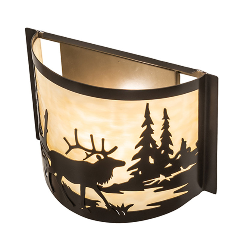 Elk 1 - Light Flush Mounted Sconce