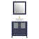 Karson 30'' Single Bathroom Vanity with Engineered Marble Top with Mirror