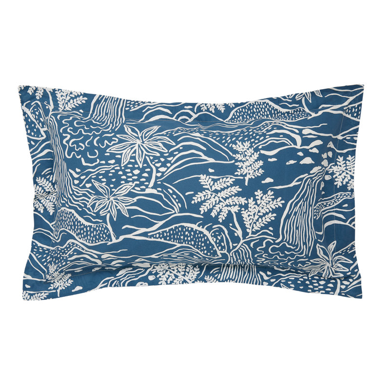 Falling Foss Cotton Duvet Cover Set, Super King Duvet Cover  + 2 Pillowcases