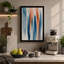 Vertical Reverie Abstract - Wrapped Canvas-410674986-410674979