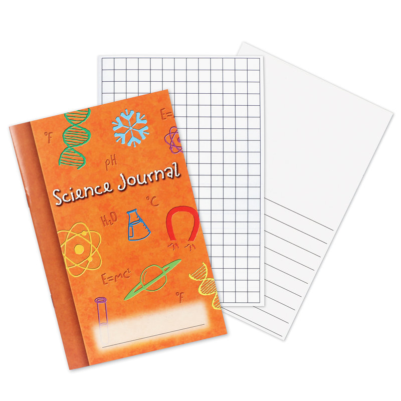 Ensemble de livres à journal science