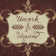 Inspired Wine V by Vision Studio - Wrapped Canvas Typography