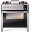 Cuisinière à double carburant 36 po ILVE Panoramagic-638609593