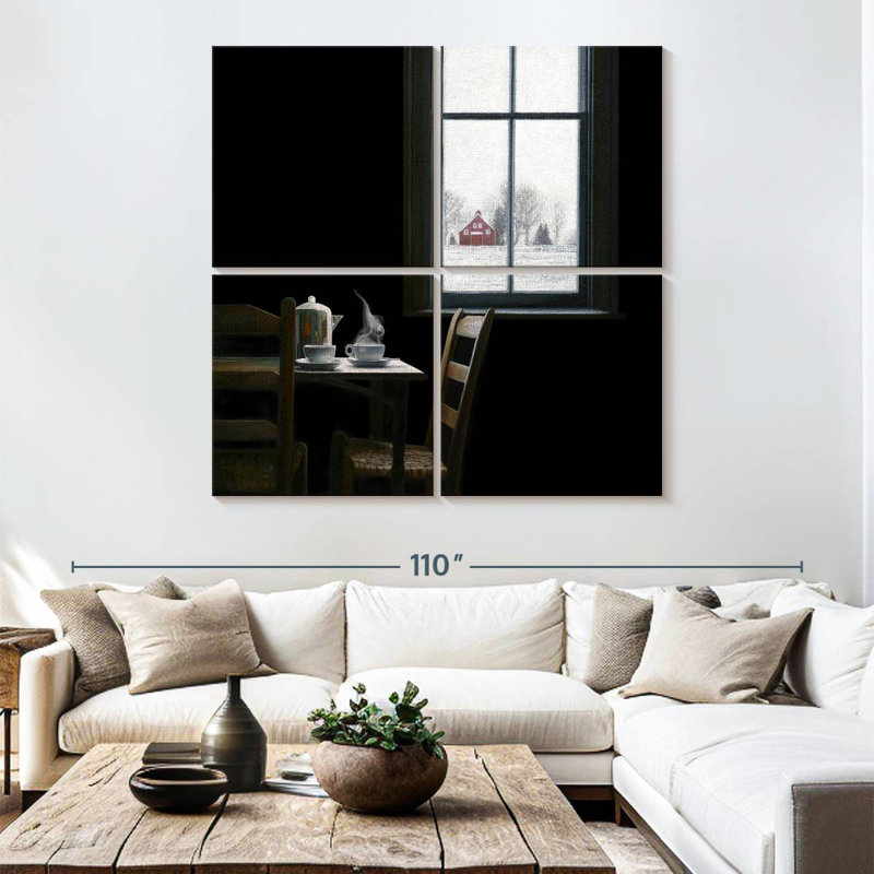 Lilie Pause, 74" H x 74" W