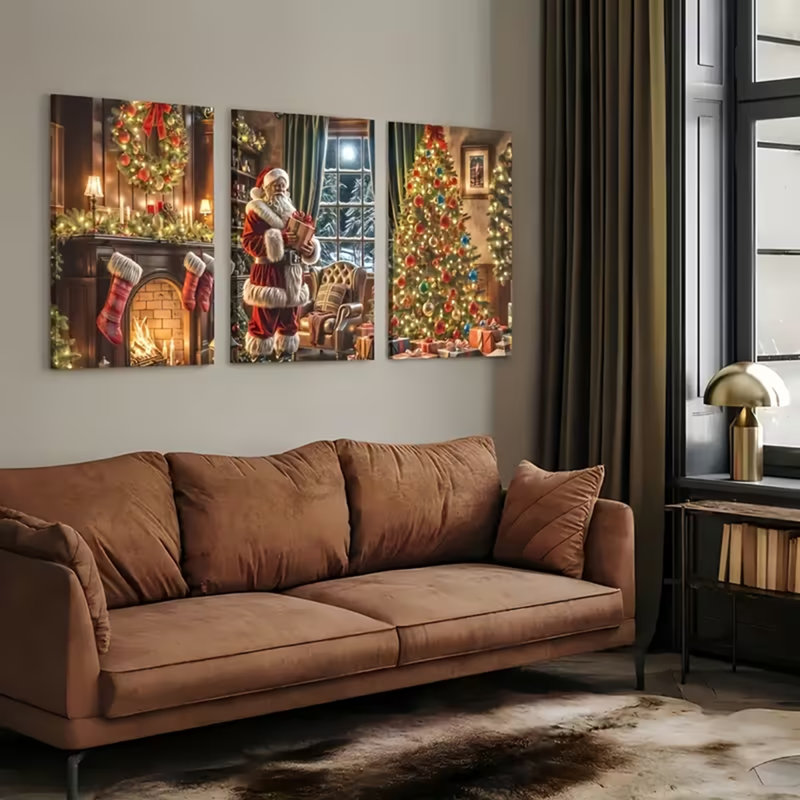 3 Piece Wrapped Canvas Print